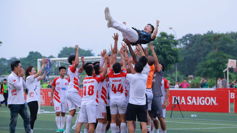 Thiên Khôi FC vô địch Giải bóng đá 7 người VĐQG Bia Saigon Dragon Cup 2025