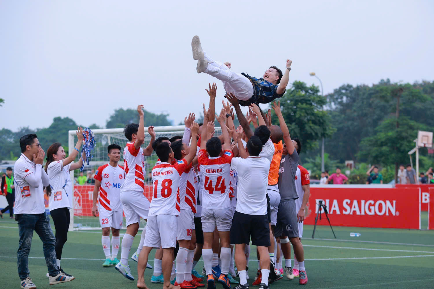 Thiên Khôi FC vô địch Giải bóng đá 7 người VĐQG Bia Saigon Dragon Cup 2025