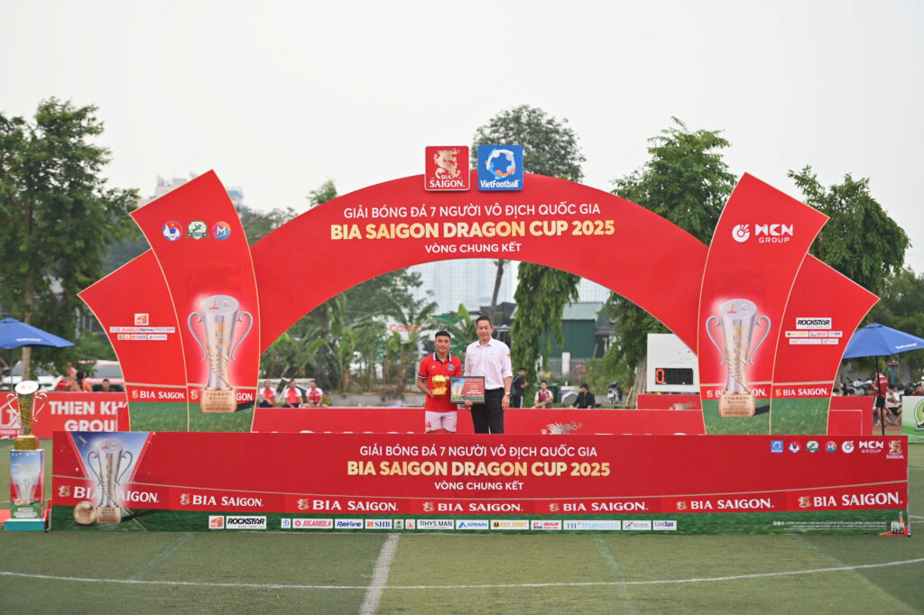 Cầu thủ xuất sắc: Vũ Xuân Du (số 44) - Thiên Khôi FC