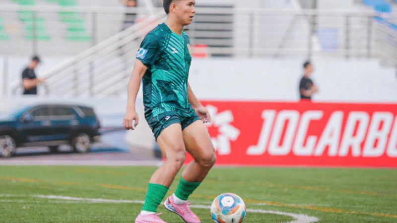 Huy “Đen” là một trong những cầu thủ trẻ tiêu biểu nhất tại miền Nam lúc này